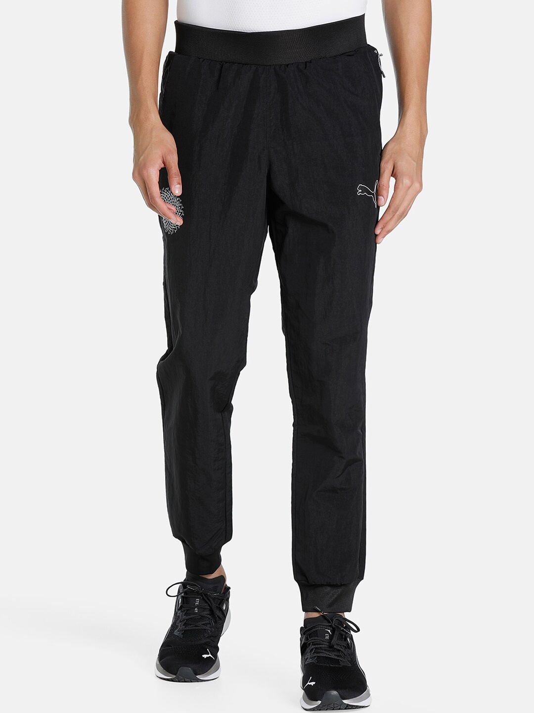 

Puma Men Black Solid Joggers