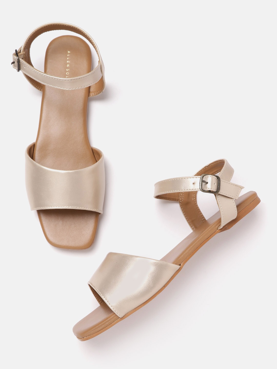

Allen Solly Women Beige Open Toe Flats