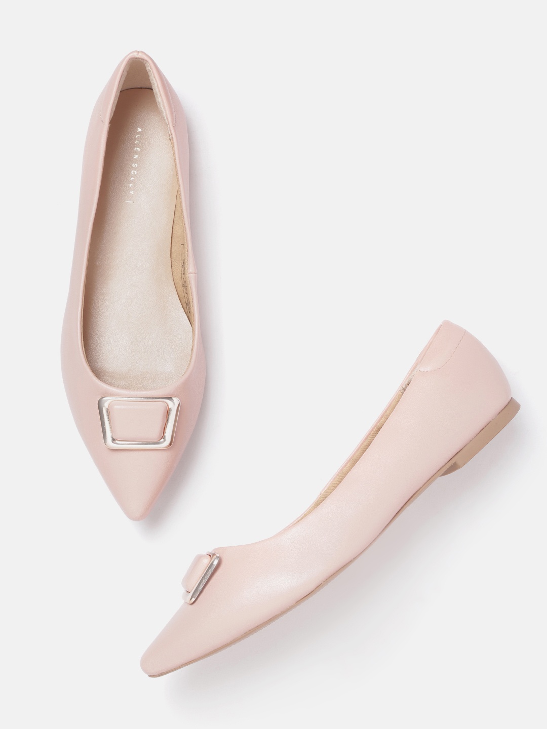 

Allen Solly Women Pink Solid Ballerinas