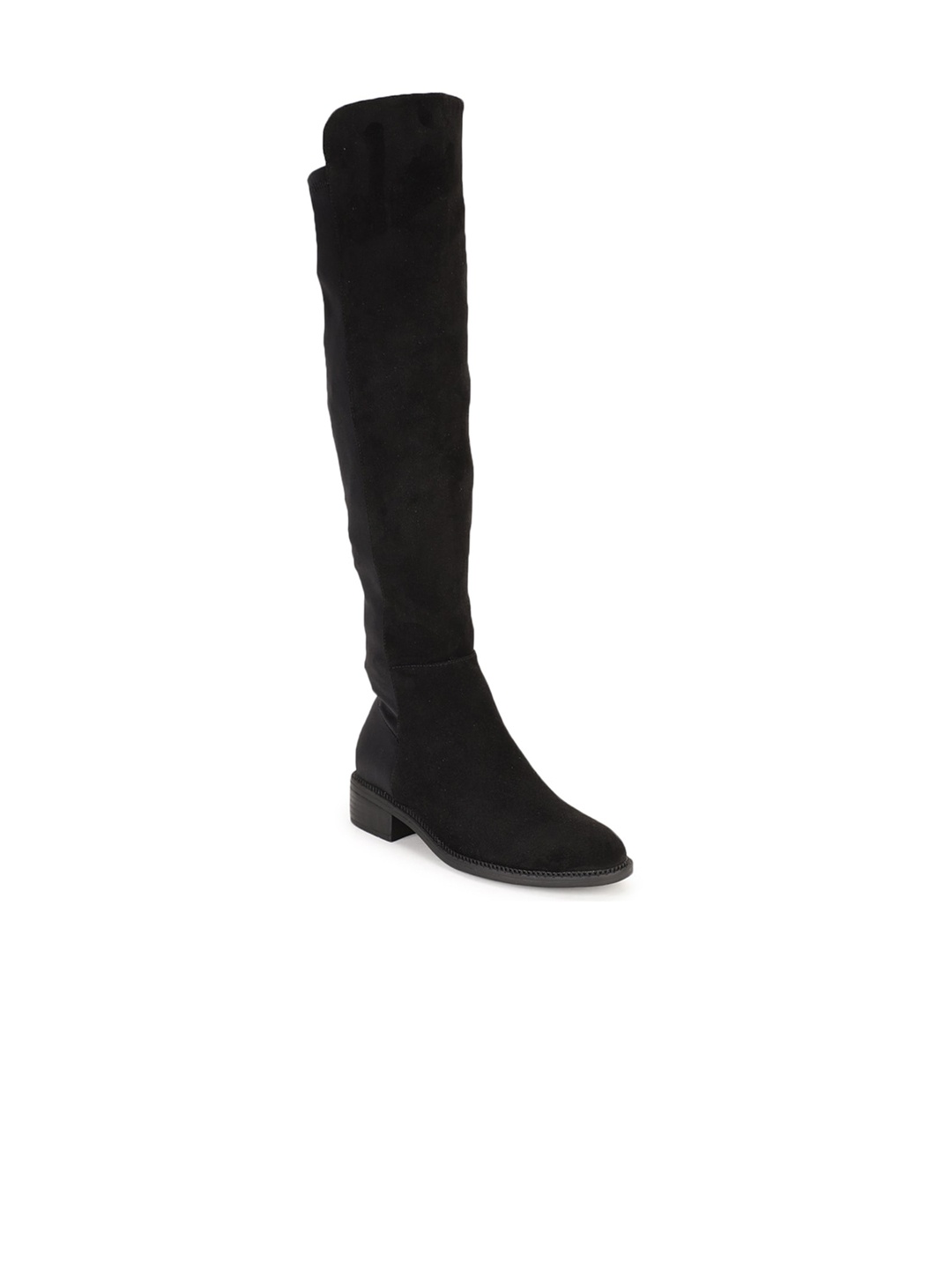 

Bata Women Black Solid Platform Heeled Winter Boots