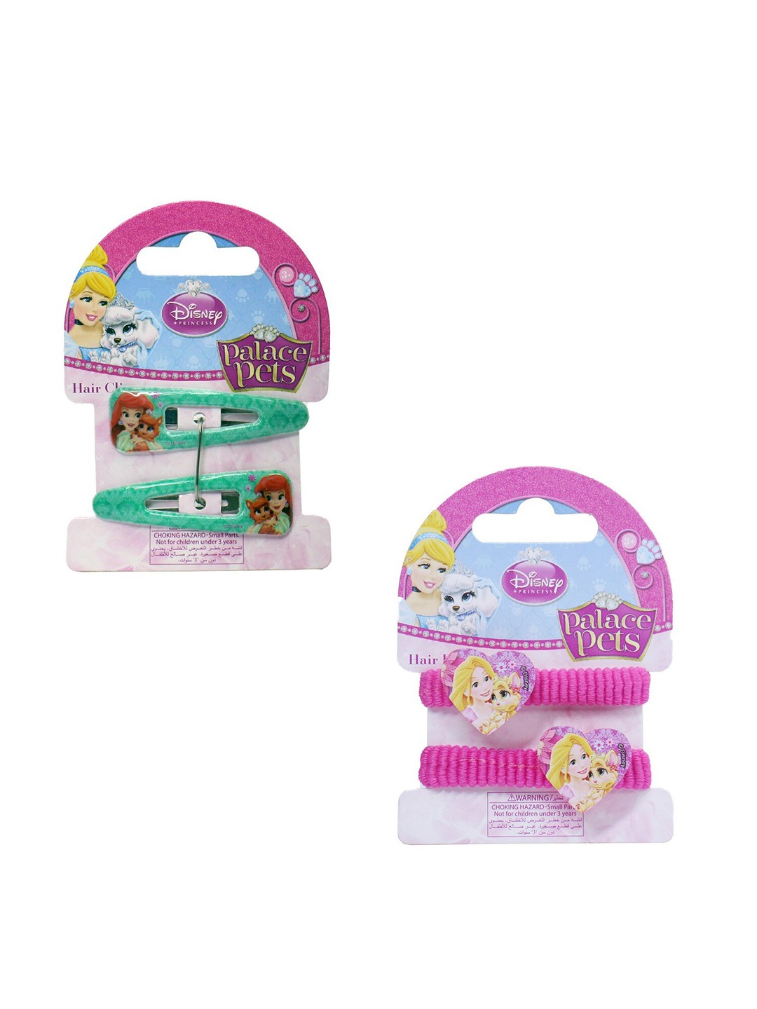 

Disney Girls Green & Pink Set of 4 Hair Accessory Set