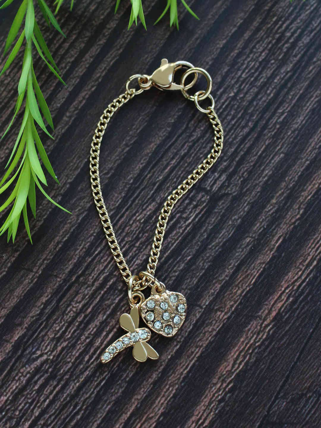 

Runway Ritual Women Gold Metal Watch Charms