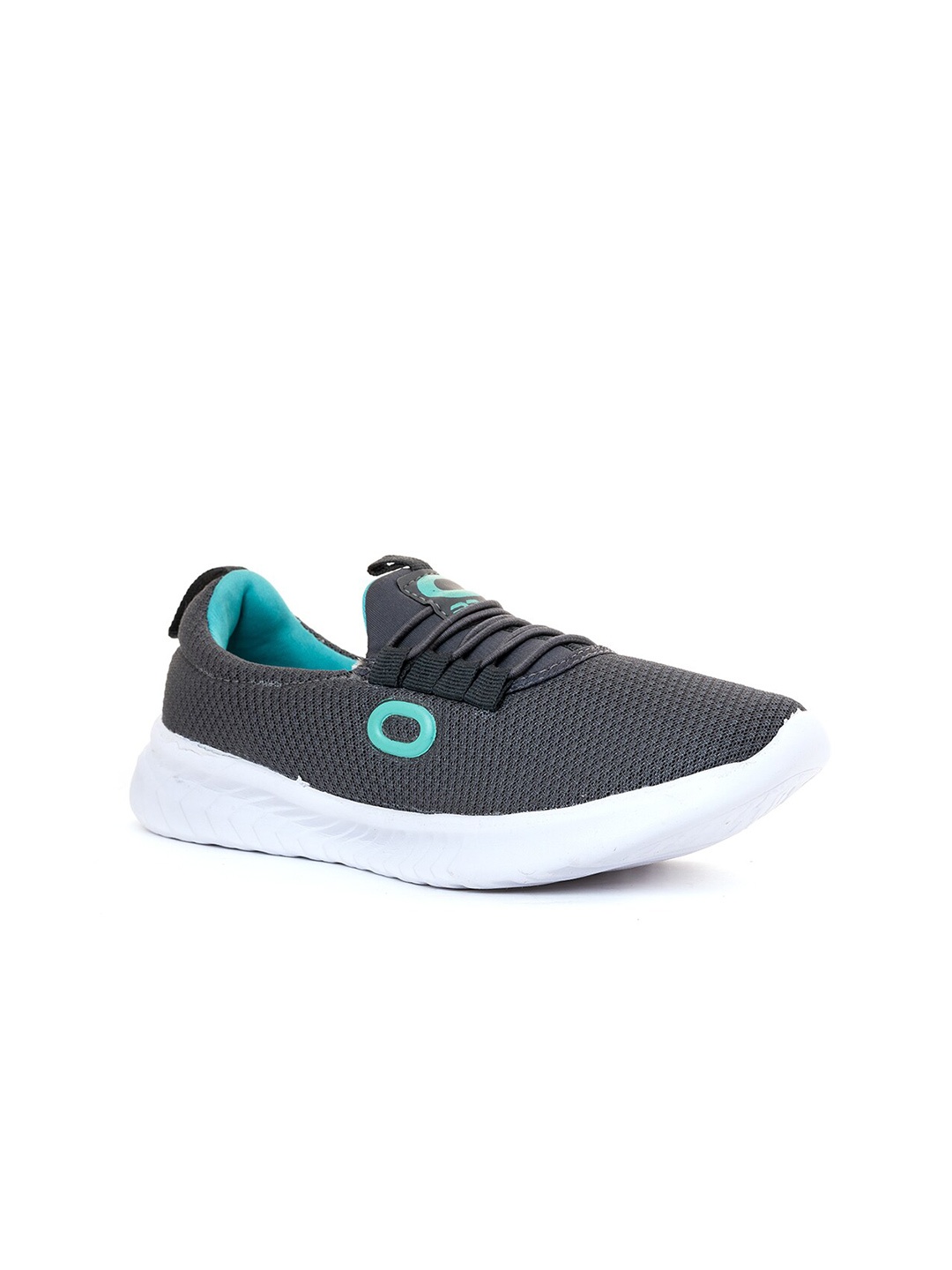 

Khadims Women Grey Textile Walking Shoes