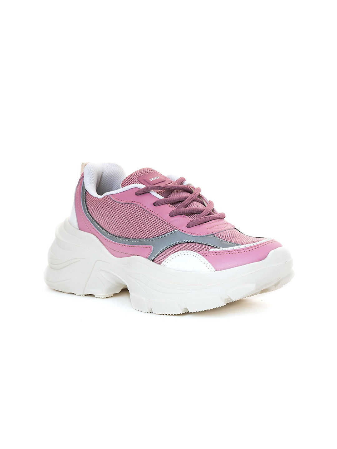 

Khadims Women Pink Textile Walking Shoes