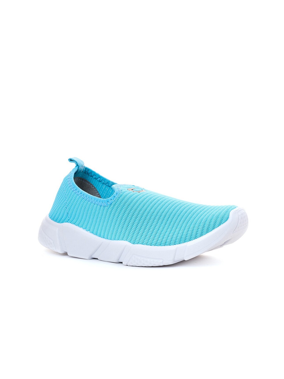 

Khadims Women Blue Textile Walking Shoes