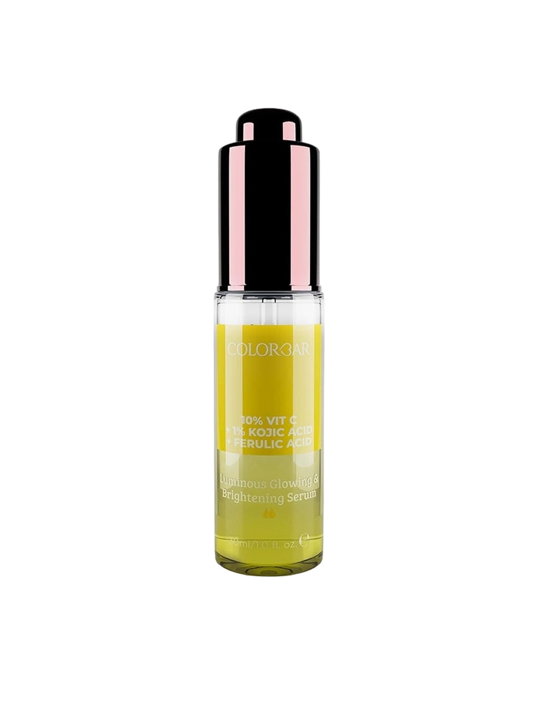 

Colorbar Luminous Glowing & Brightening Serum with Vitamin C & Kojic Acid - 30 ml, Yellow