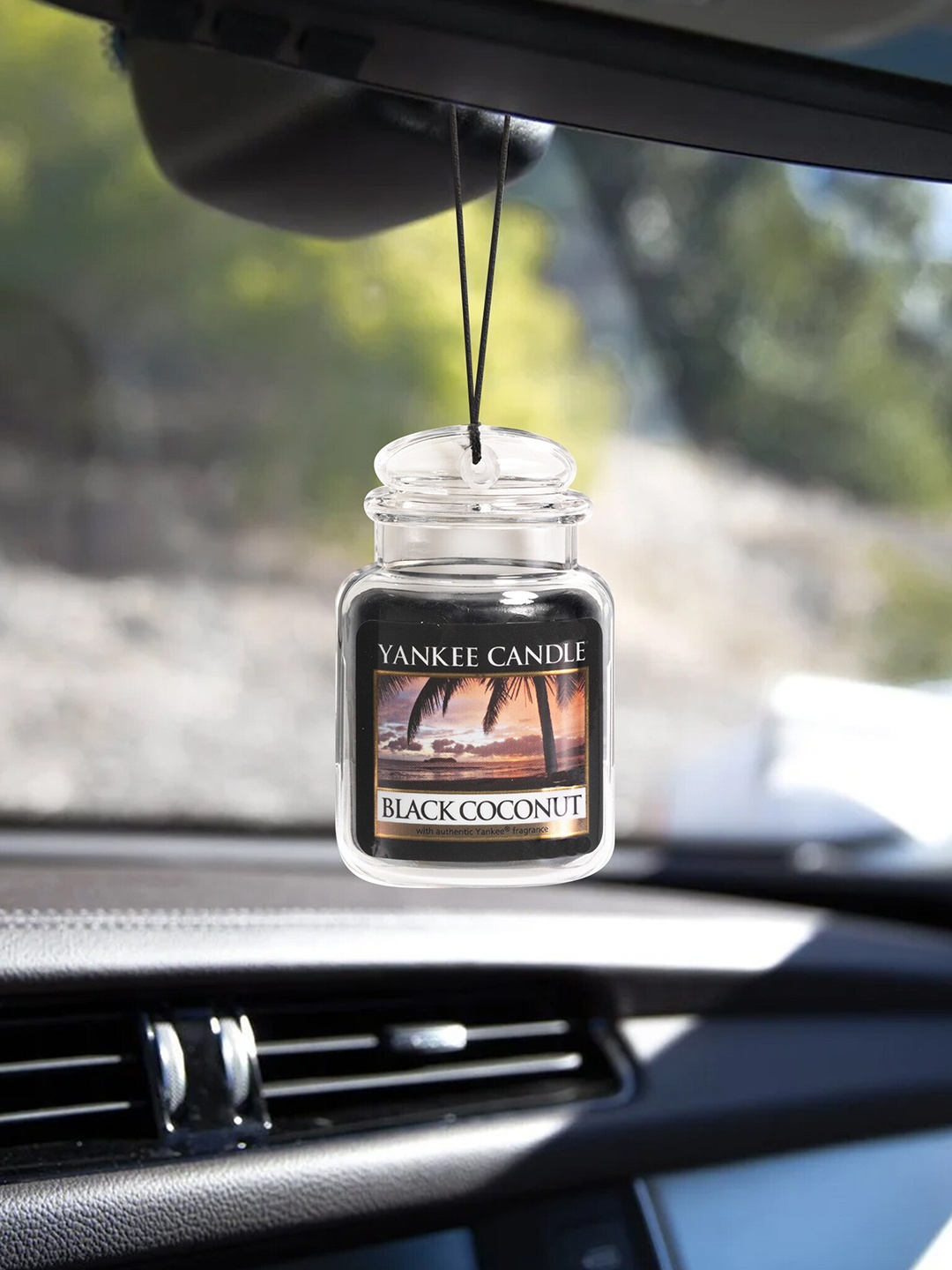 

YANKEE CANDLE Black Ultimate Car Jar Air Freshener