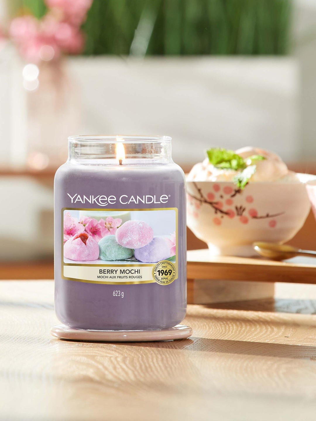 

YANKEE CANDLE Purple Berry Mochi Scented Jar Candles