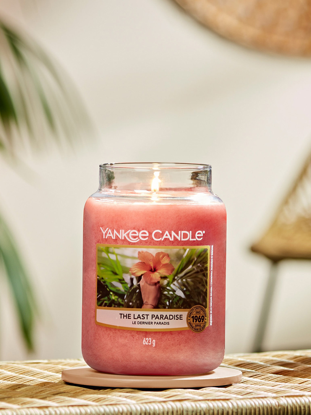 

YANKEE CANDLE Pink Solid Scented Jar Candles