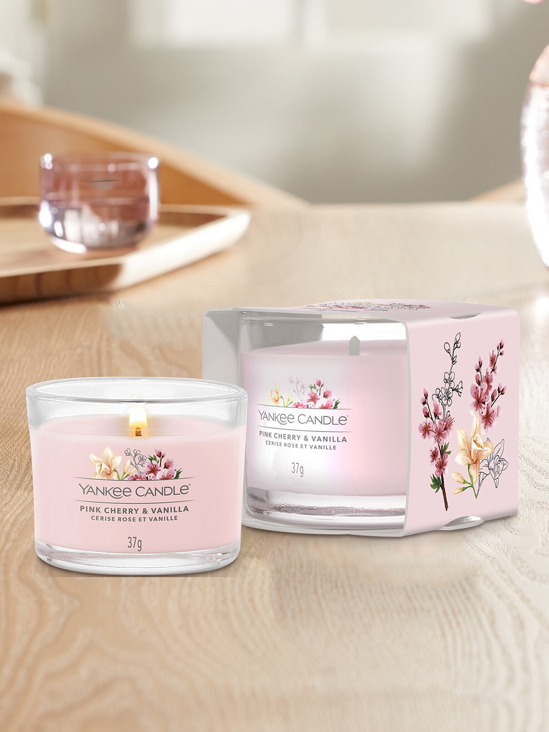 

YANKEE CANDLE Pink Solid Scented Candles
