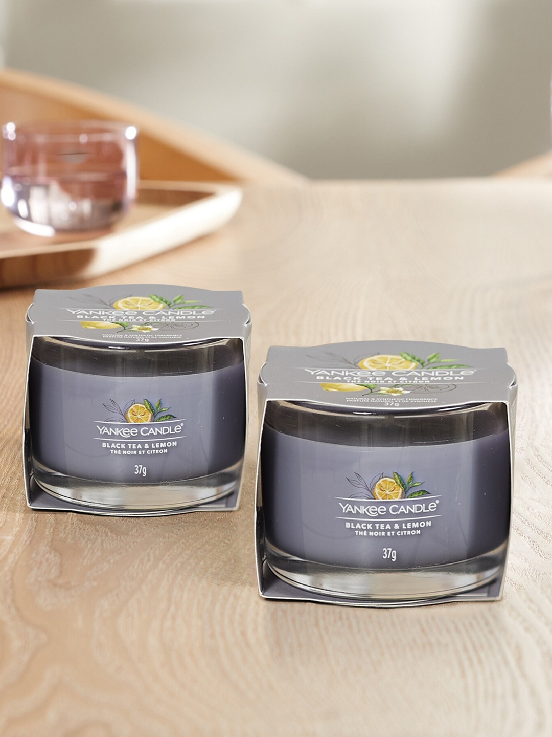 

YANKEE CANDLE Grey Black Tea & Lemon Scented Candles