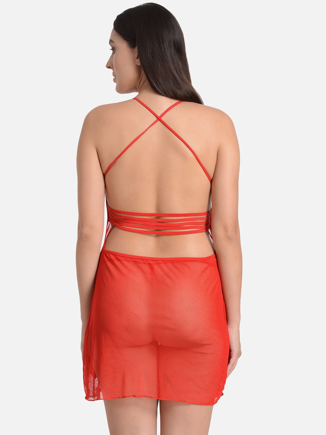 

mod & shy Red Baby Doll