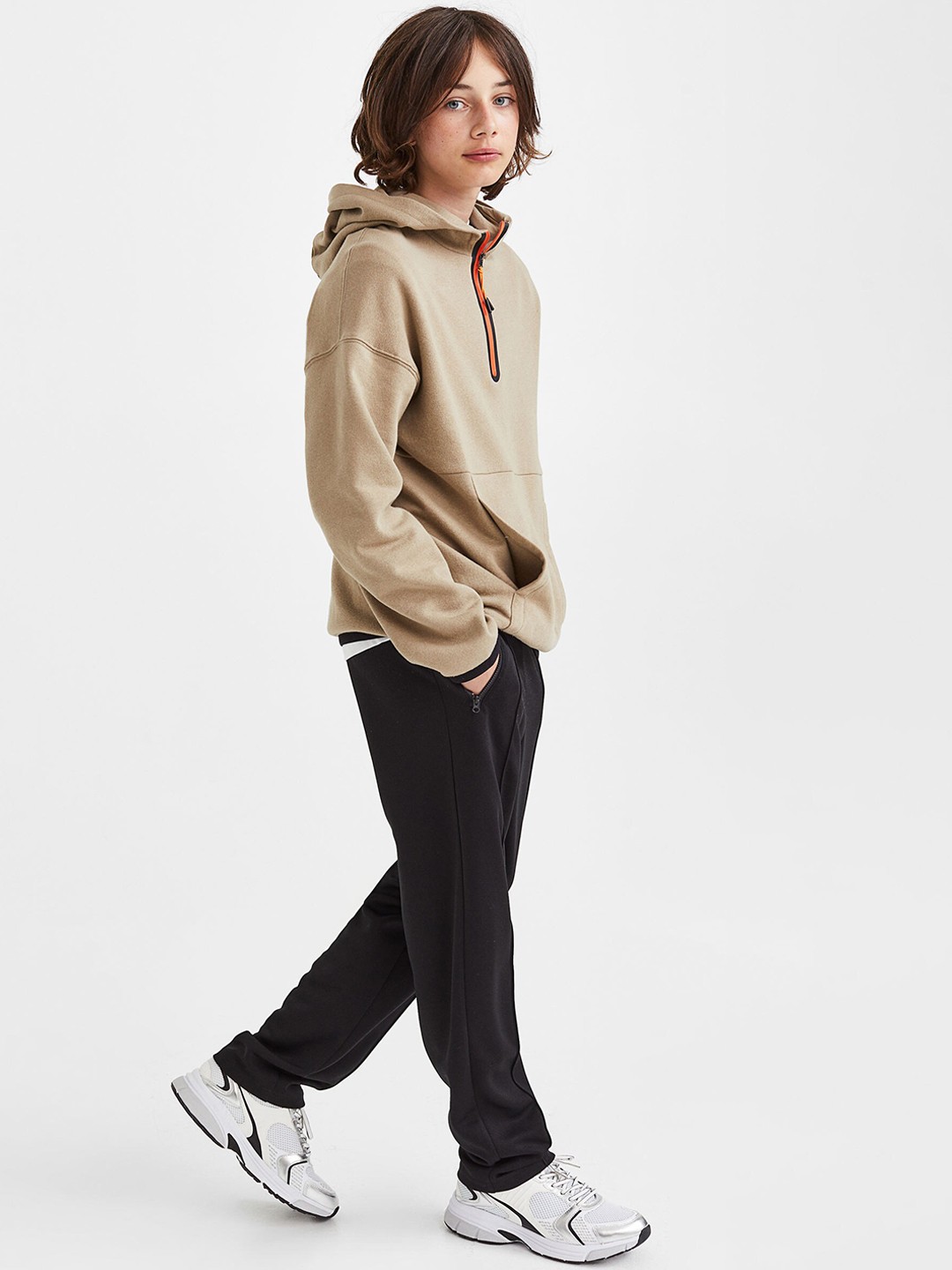 

H&M Boys Black Track pants