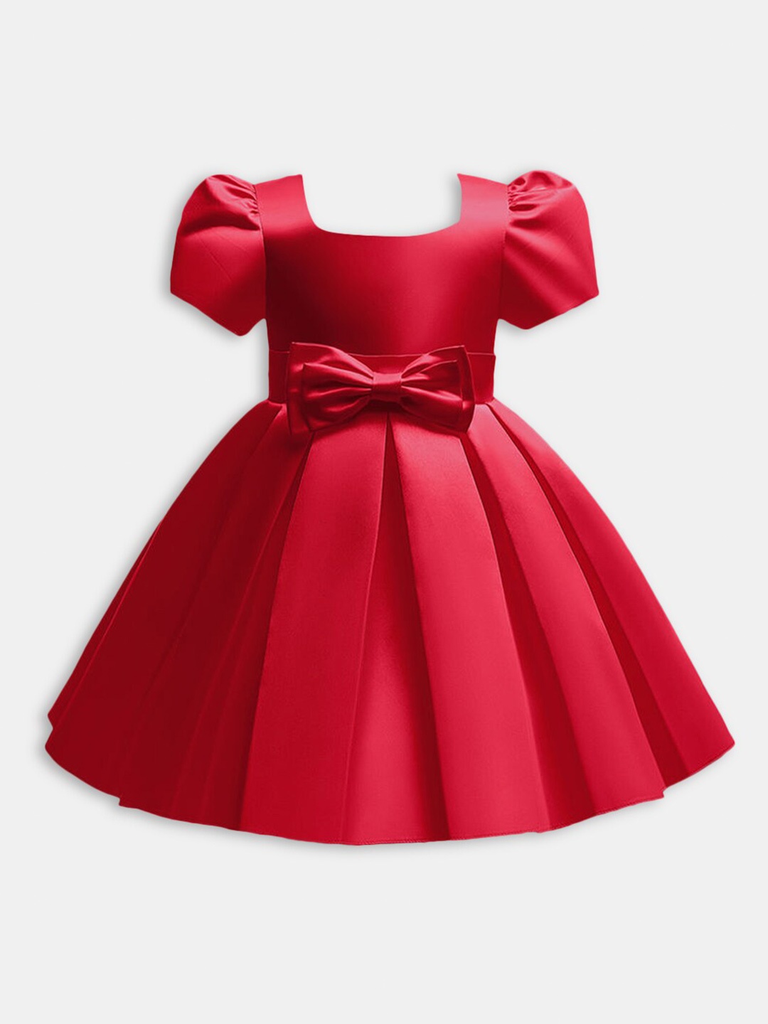 

Hopscotch Girls Red Fit and Flare Dress