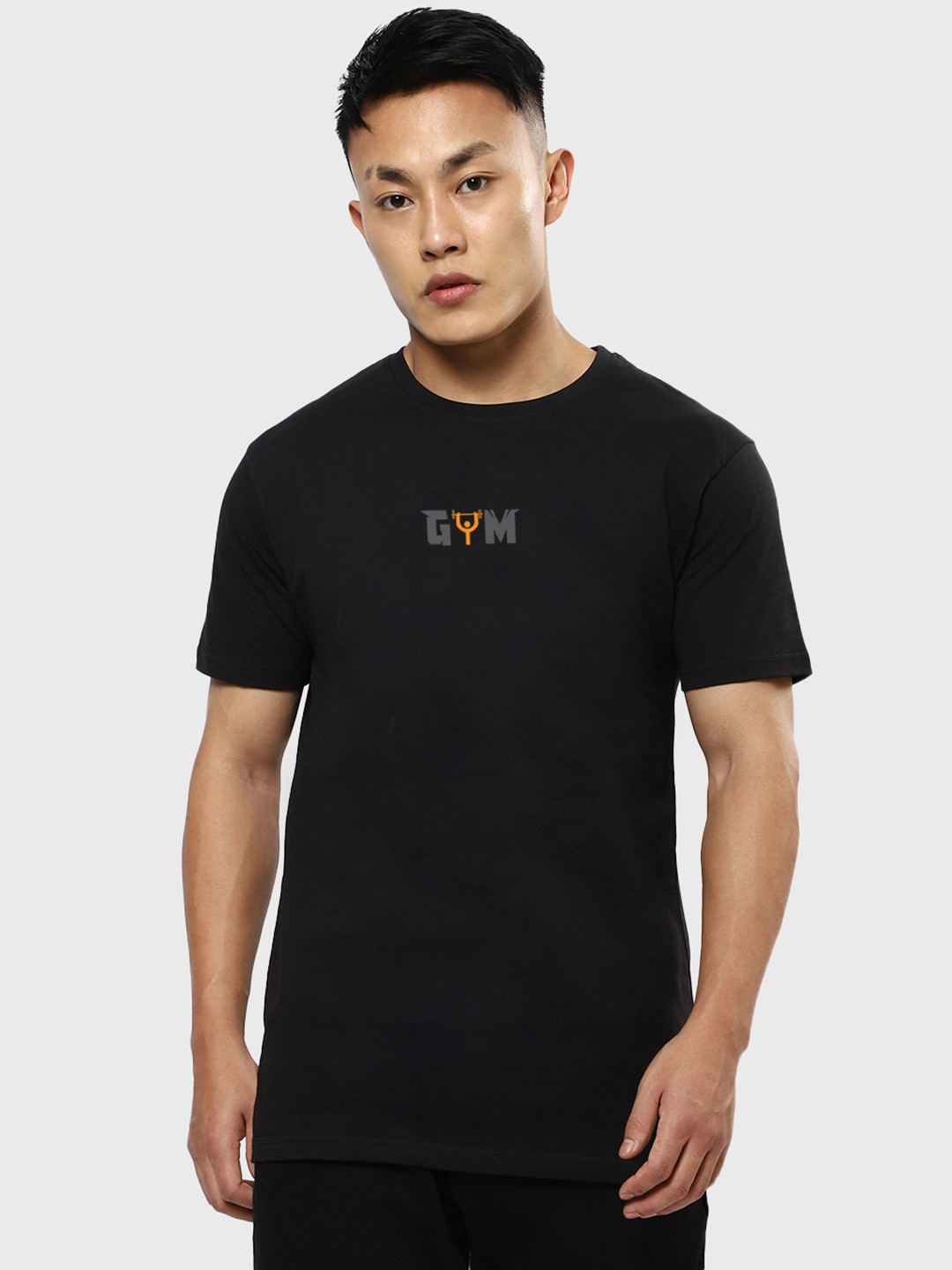 

Bewakoof Men Cotton Black Typography Printed T-shirt