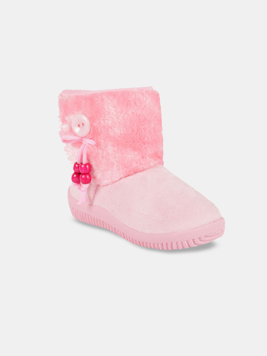 

Hopscotch Girls Pink Embellished Ankle Length Boots