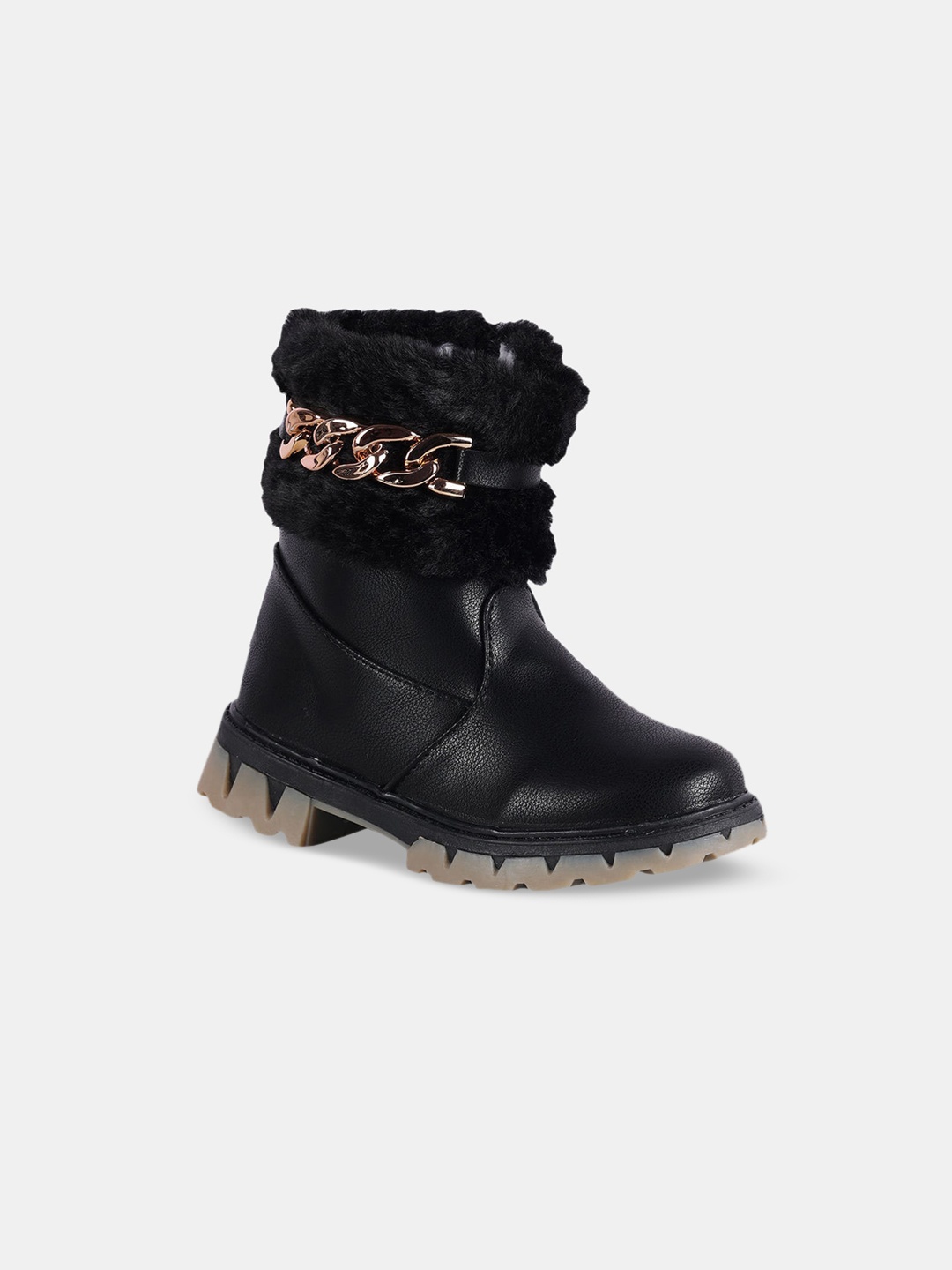 

Hopscotch Girls Black Embellished Regular Boots