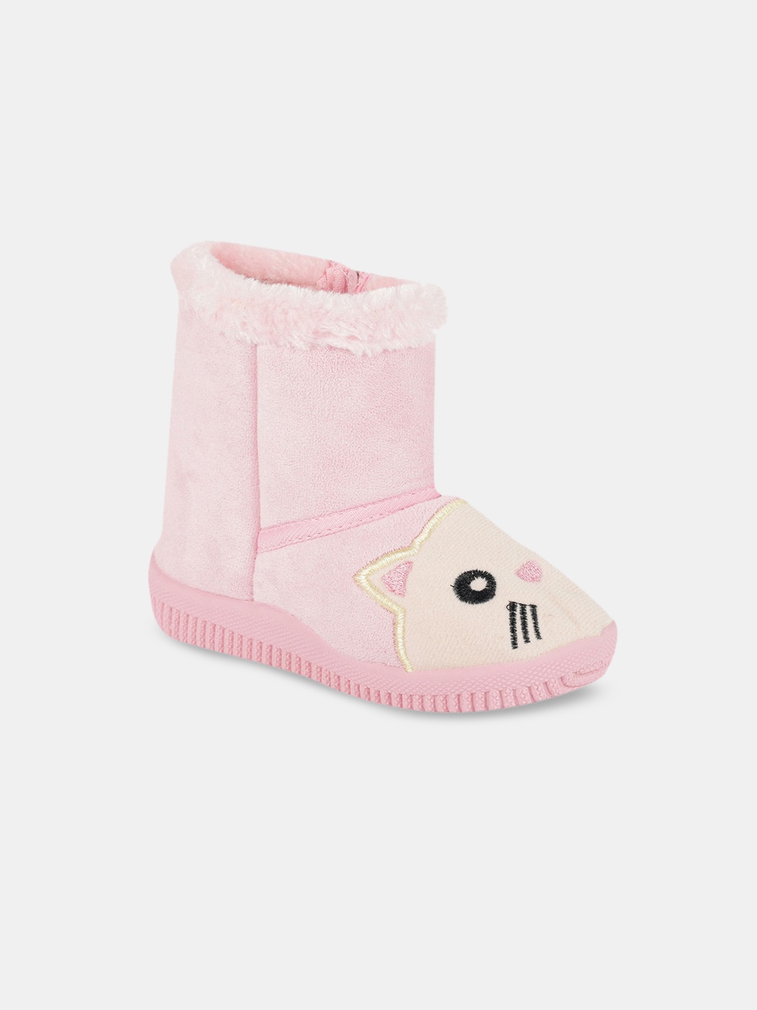 

Hopscotch Girls Pink Embellished Regular Boots