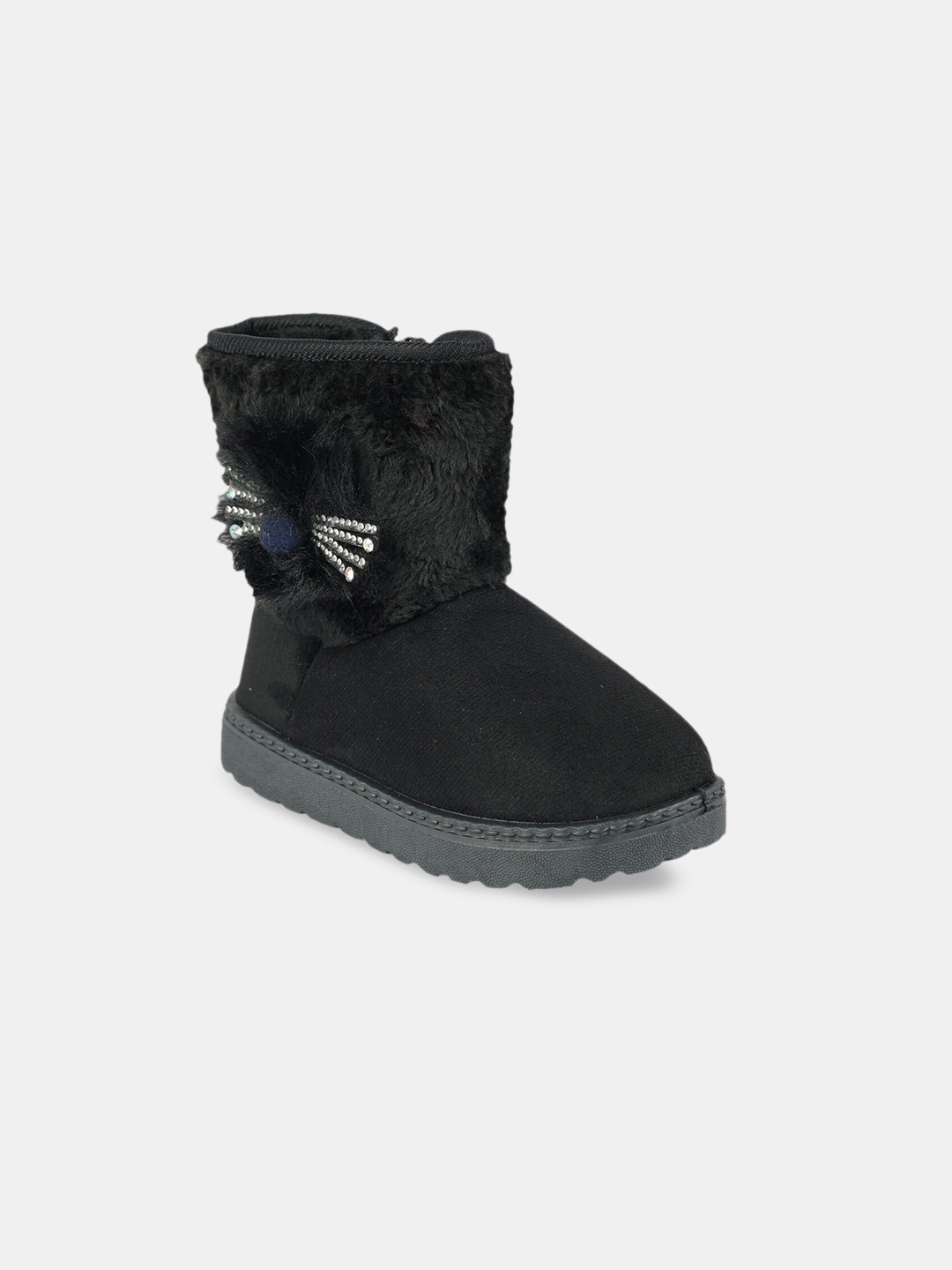 

Hopscotch Girls Black Bow Embellished Boots