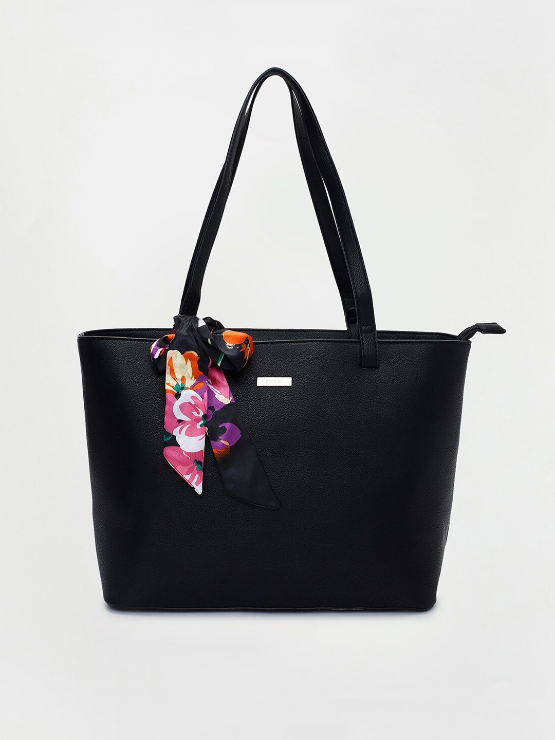 

CODE by Lifestyle Women Black Structured Shoulder Bag