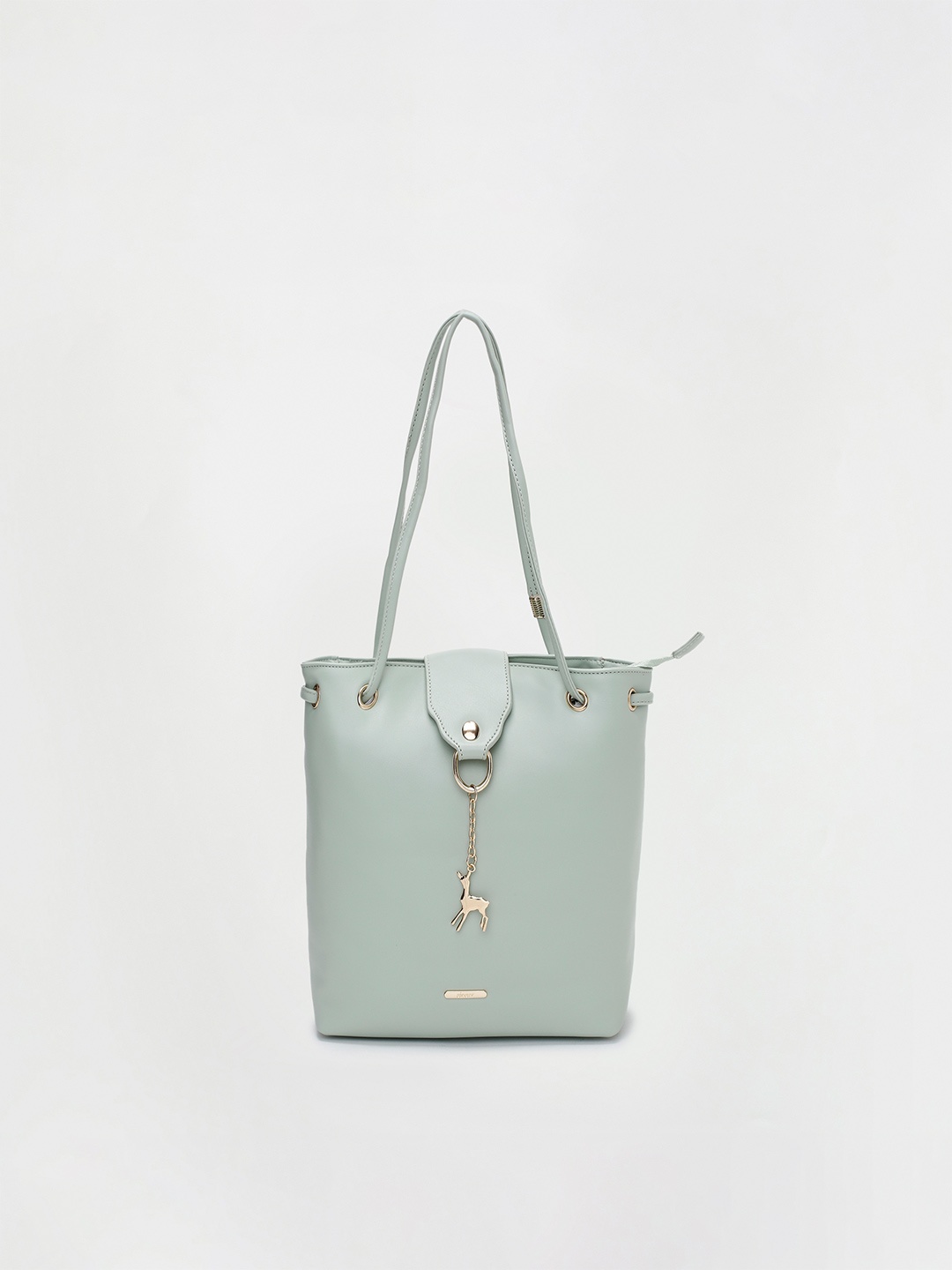 

Ginger by Lifestyle Blue Structured Shoulder Bag