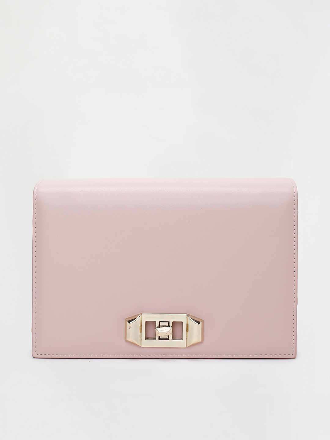 

Ginger by Lifestyle Pink Structured Sling Bag