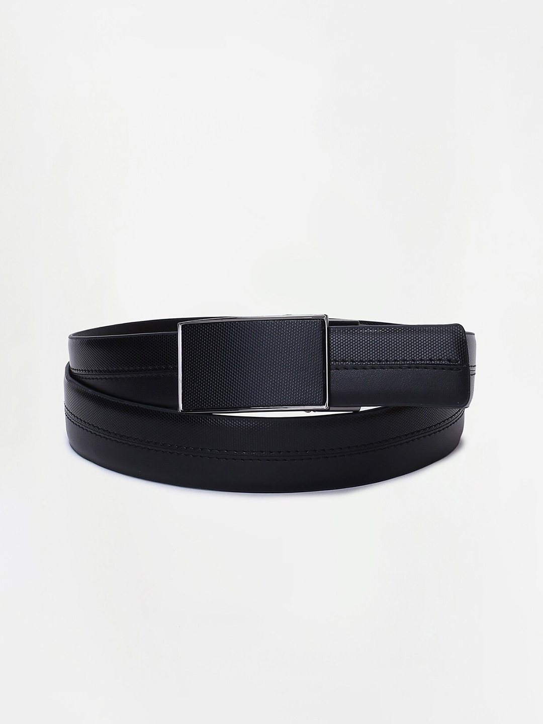 

CODE by Lifestyle Men Black Textured Leather Belt
