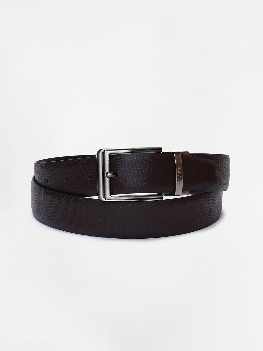 

CODE by Lifestyle Men Black Textured Leather Belt