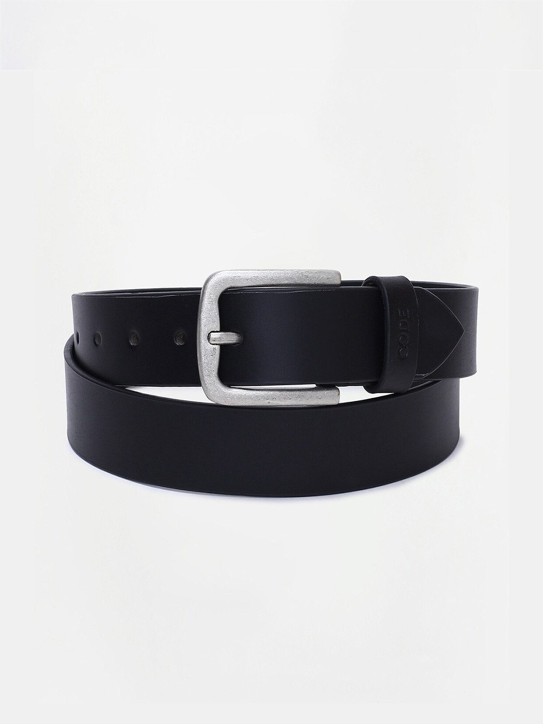 

CODE by Lifestyle Men Black Leather Formal Belt