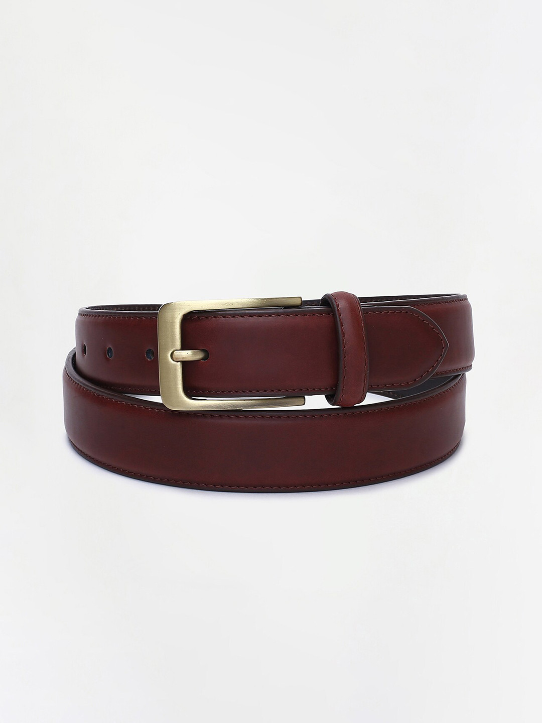 

CODE by Lifestyle Men Maroon Leather Belt