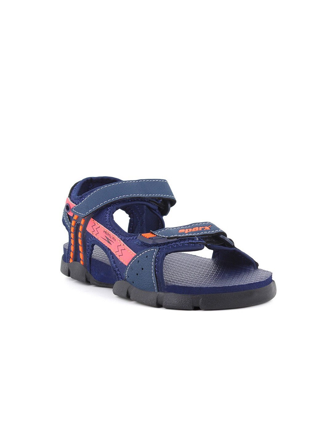 

Sparx Boys Navy Blue Textured Sports Sandals