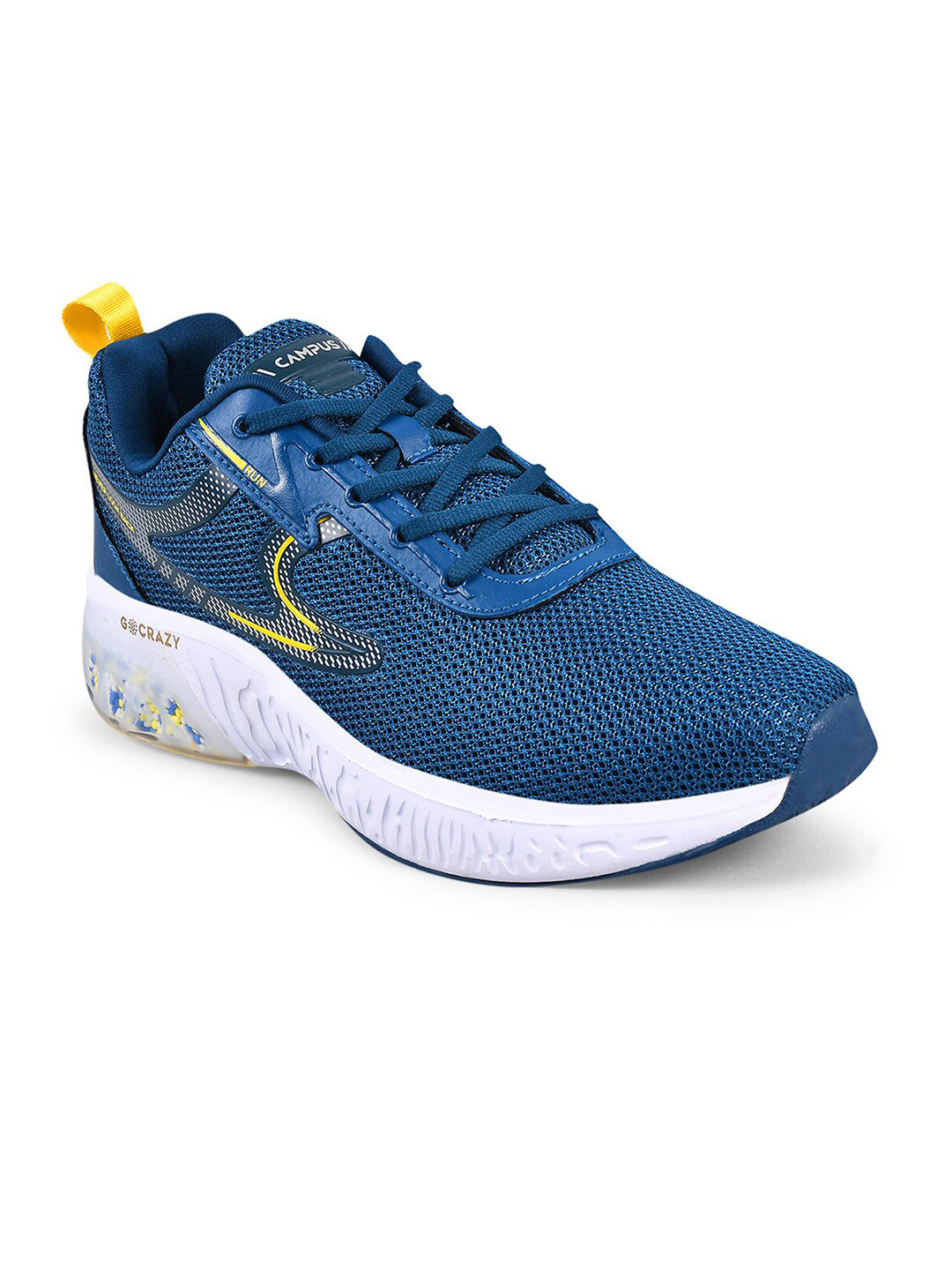 

Campus Men Blue Mesh Running Shoes