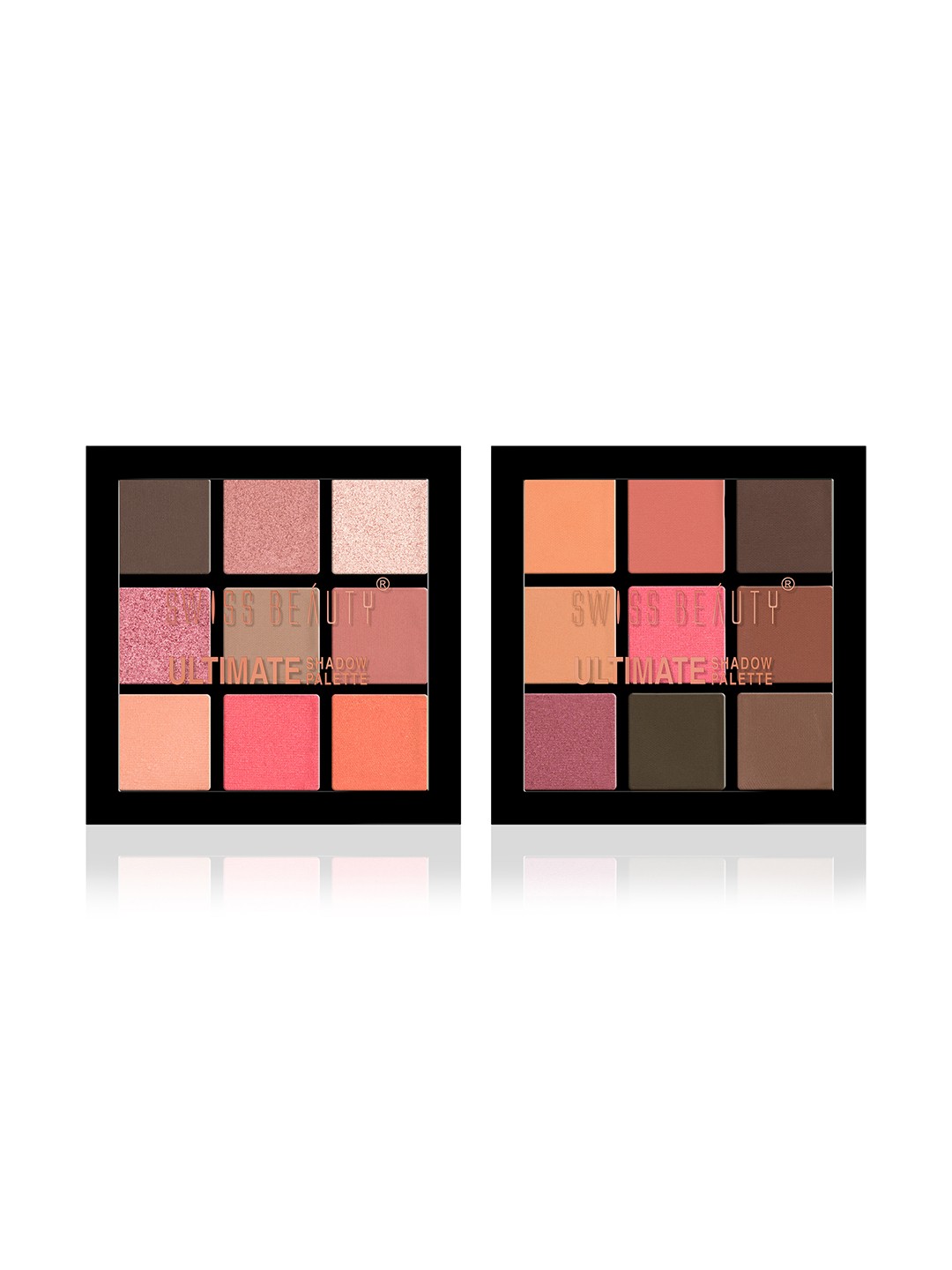 

SWISS BEAUTY Set of 2 Ultimate Eyeshadow Palette, Multi