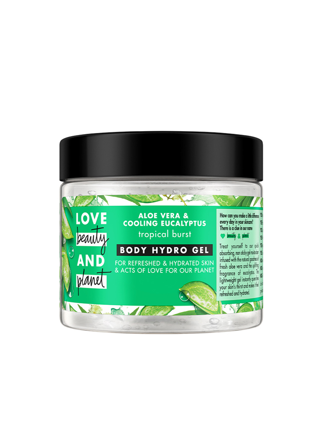 

Love Beauty & Planet Tropical Burst Soothing Aloe Vera Body Hydro Gel - 320 ml, Green