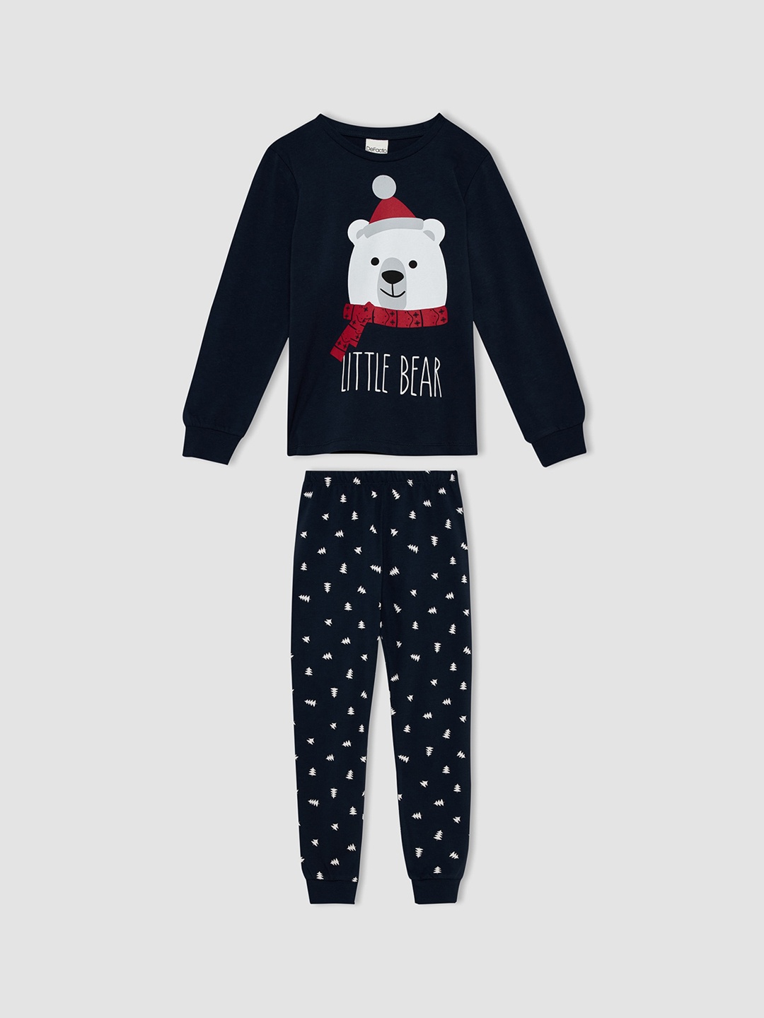 

DeFacto Boys Printed Thermal Set, Navy blue