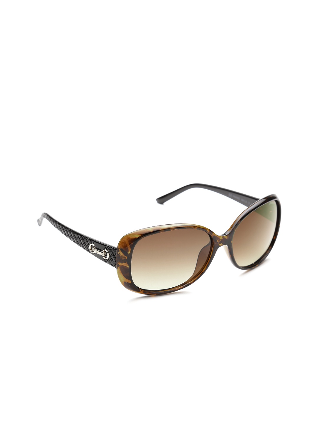 

Polaroid Women Polarised Rectangle Sunglasses P8430 581 58LA, Brown