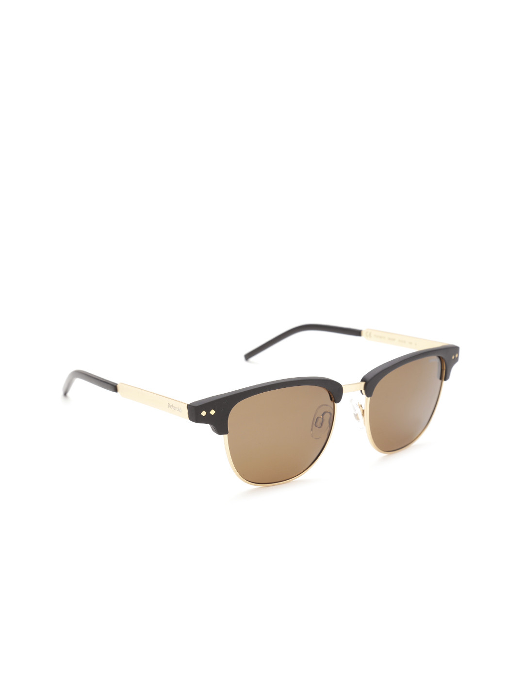 

Polaroid Unisex Browline Sunglasses PLD 1027/S SAO 51SP, Brown