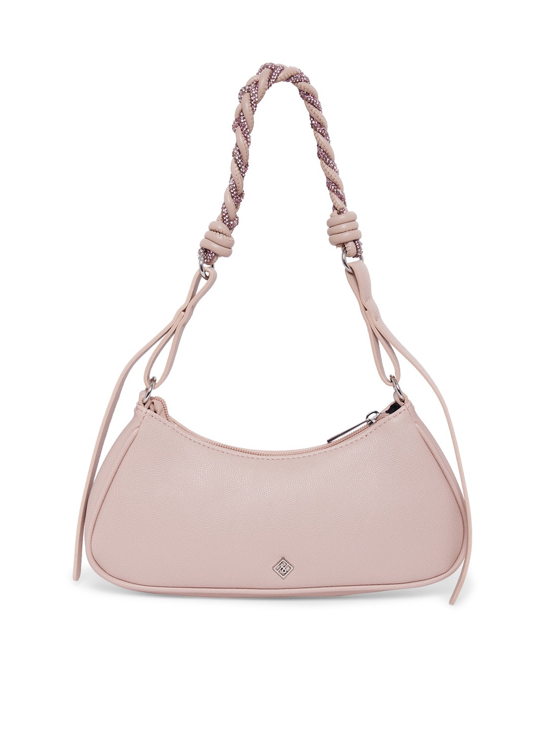 

Call It Spring Pink PU Structured Handheld Bag