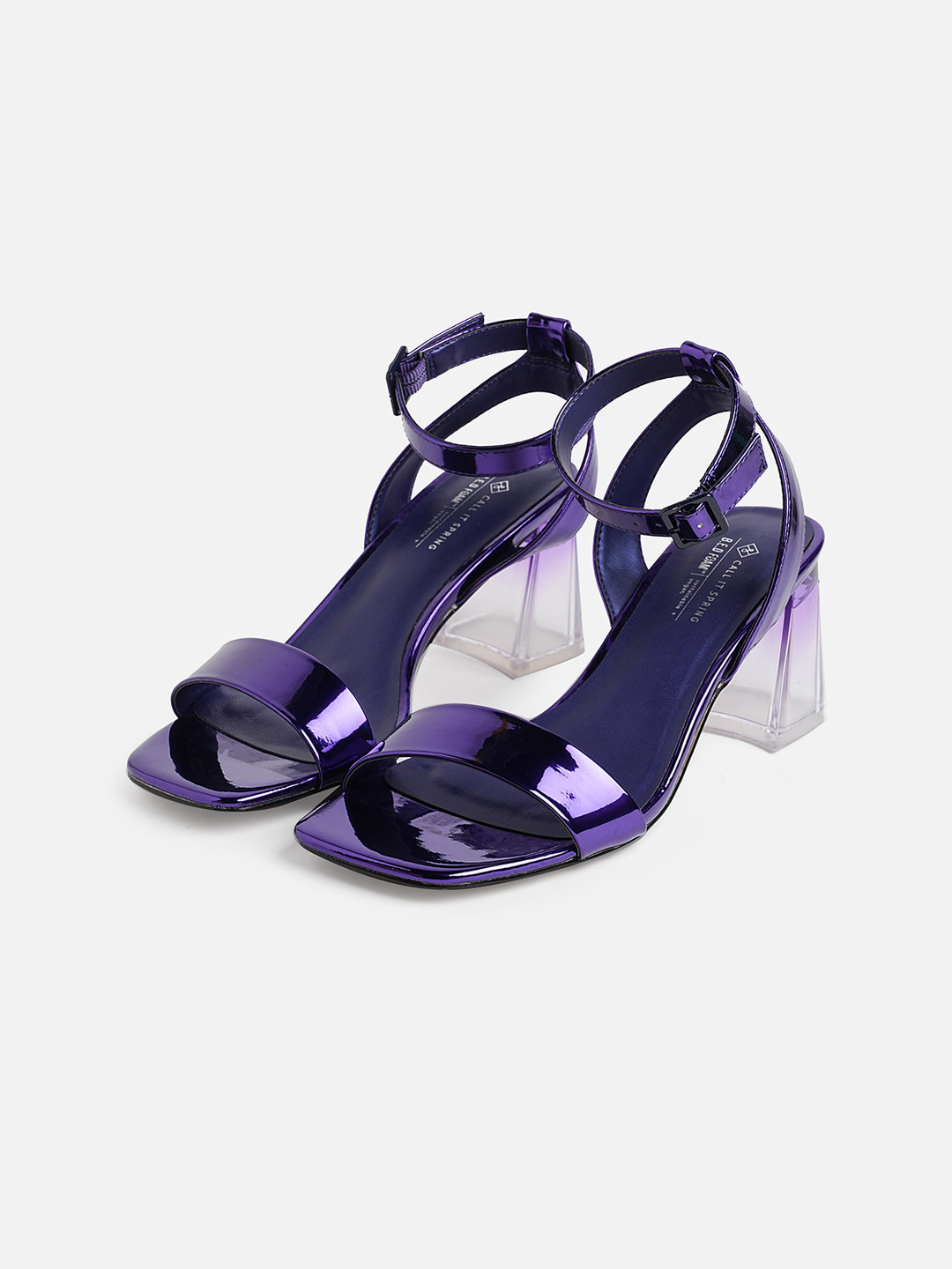 

Call It Spring Purple Block Heels