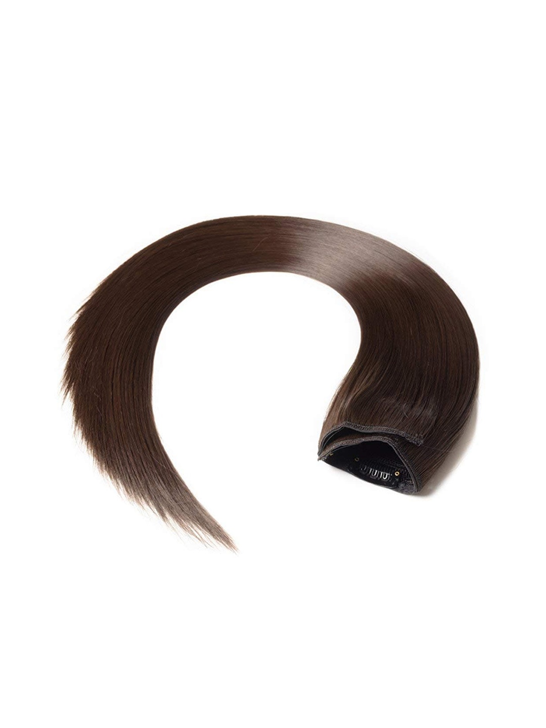 

CHANDERKASH 24" Women 5 Clips Based Straight Lightweight Hair Extension, Black