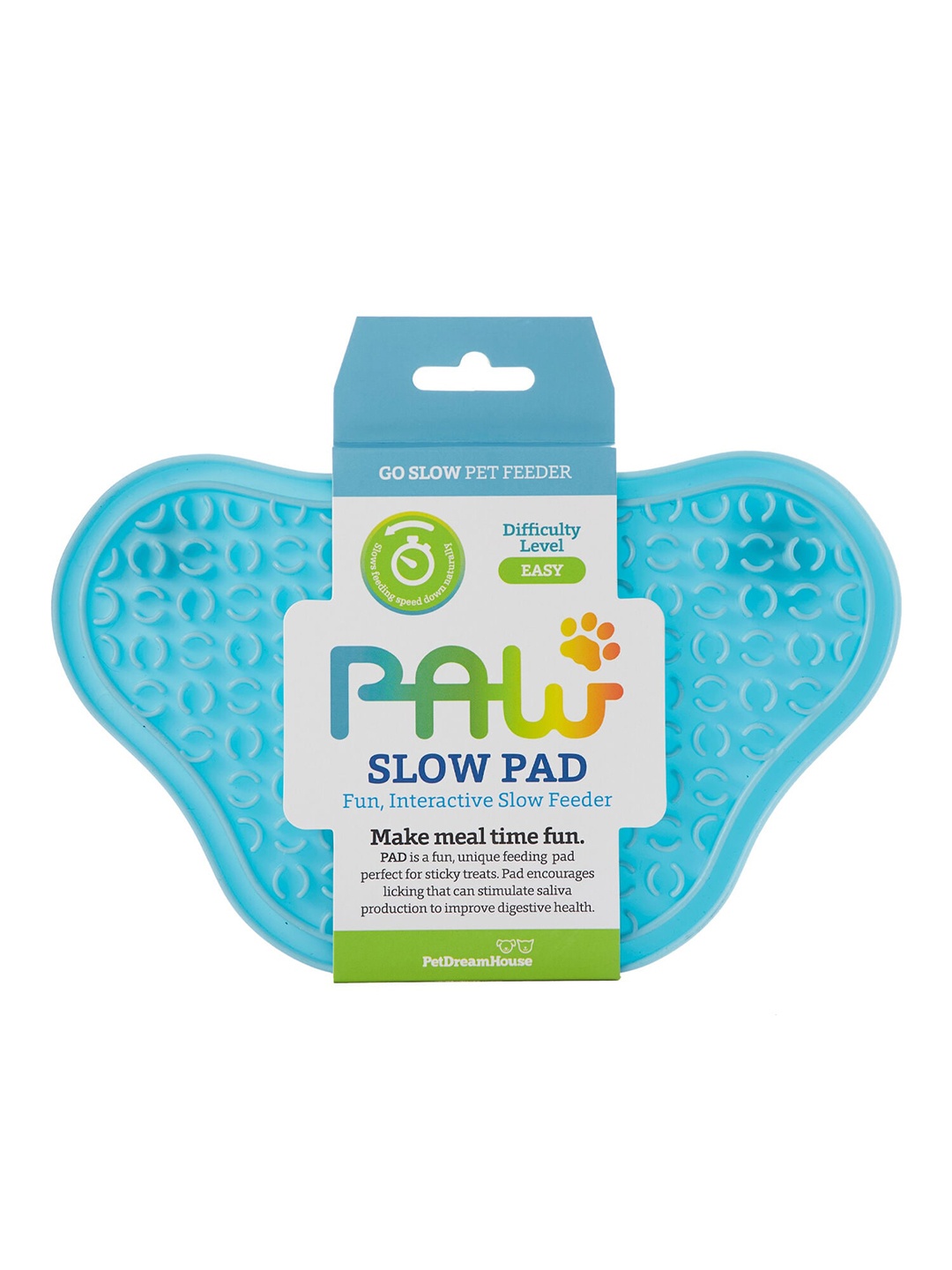 

Pawsindia Blue Solid Paw Lick Pad