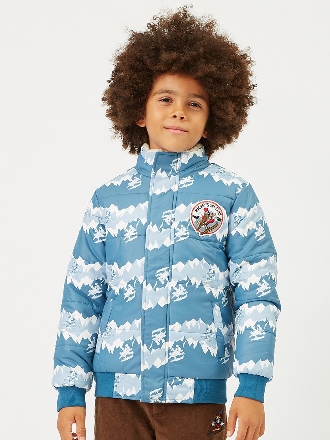 

One Friday Boys Blue Bomber Jacket