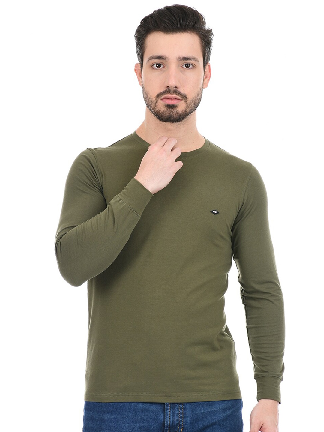 

Cloak & Decker by Monte Carlo Men Green Cotton T-shirt