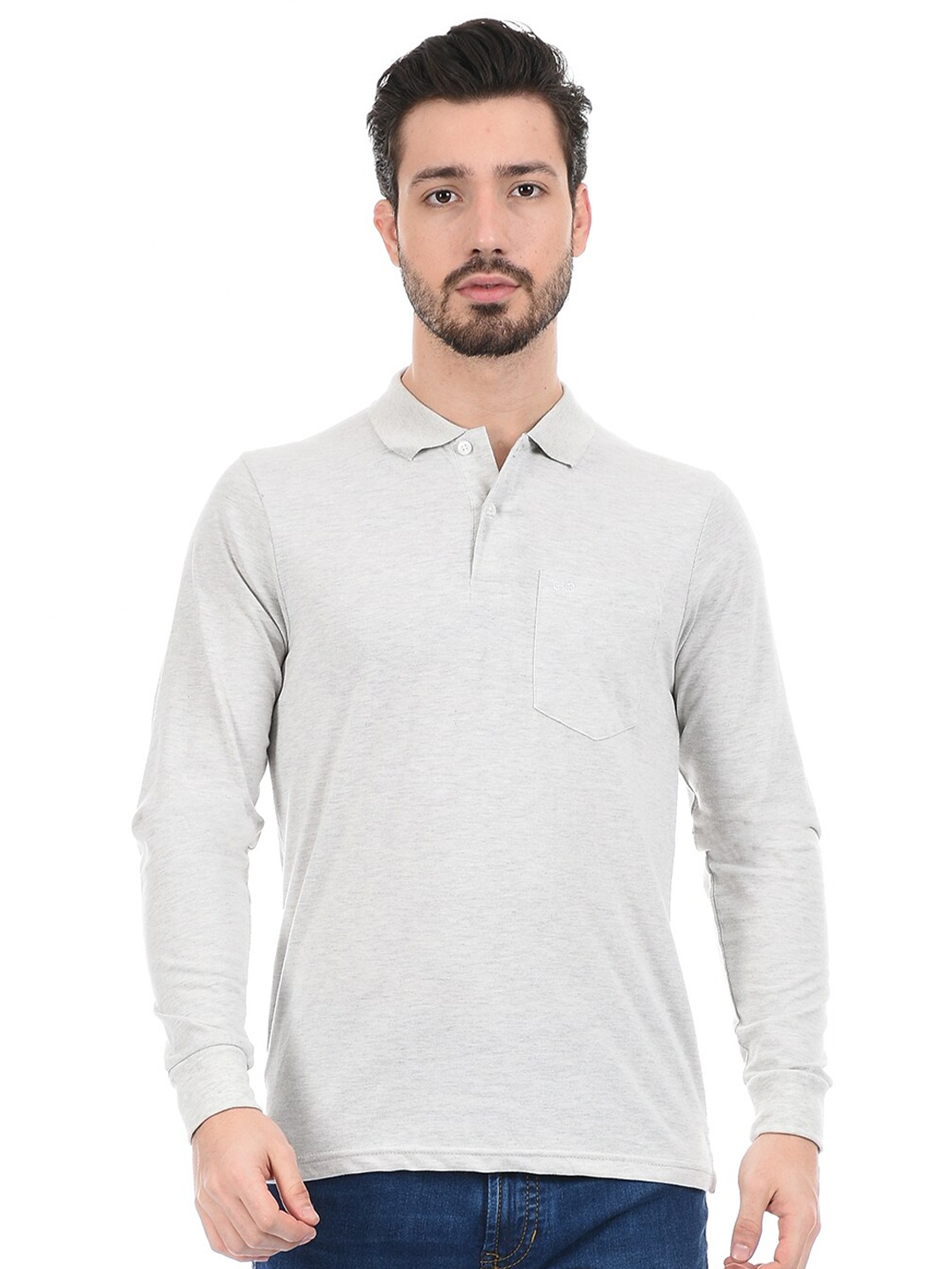 

Cloak & Decker by Monte Carlo Men Grey Cotton T-shirt