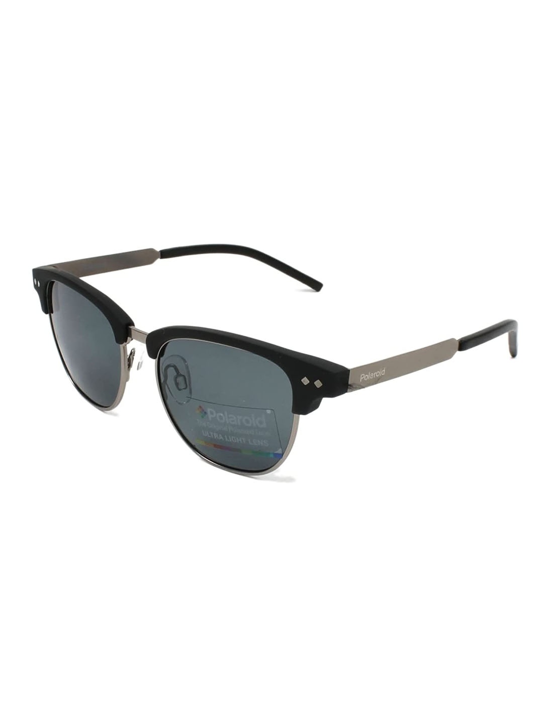 

Polaroid Unisex Rectangle Sunglasses PLD 8023/S 003 47M9, Grey