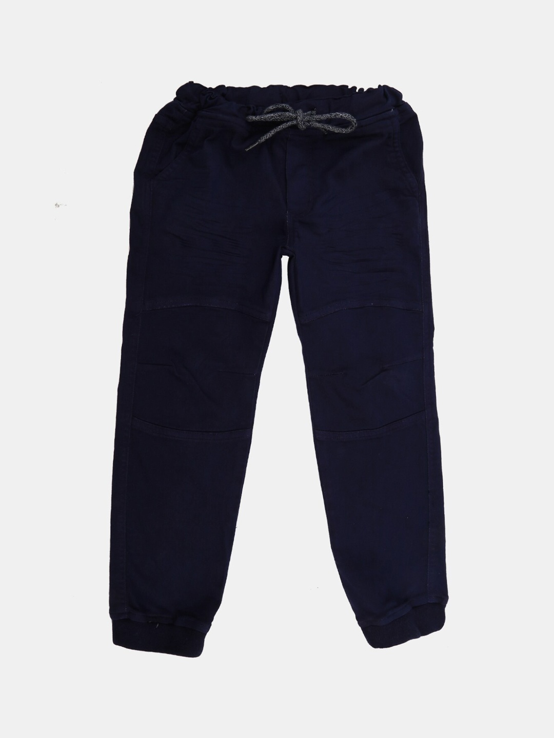 

V-Mart Boys Blue Solid Easy Wash Cotton Joggers