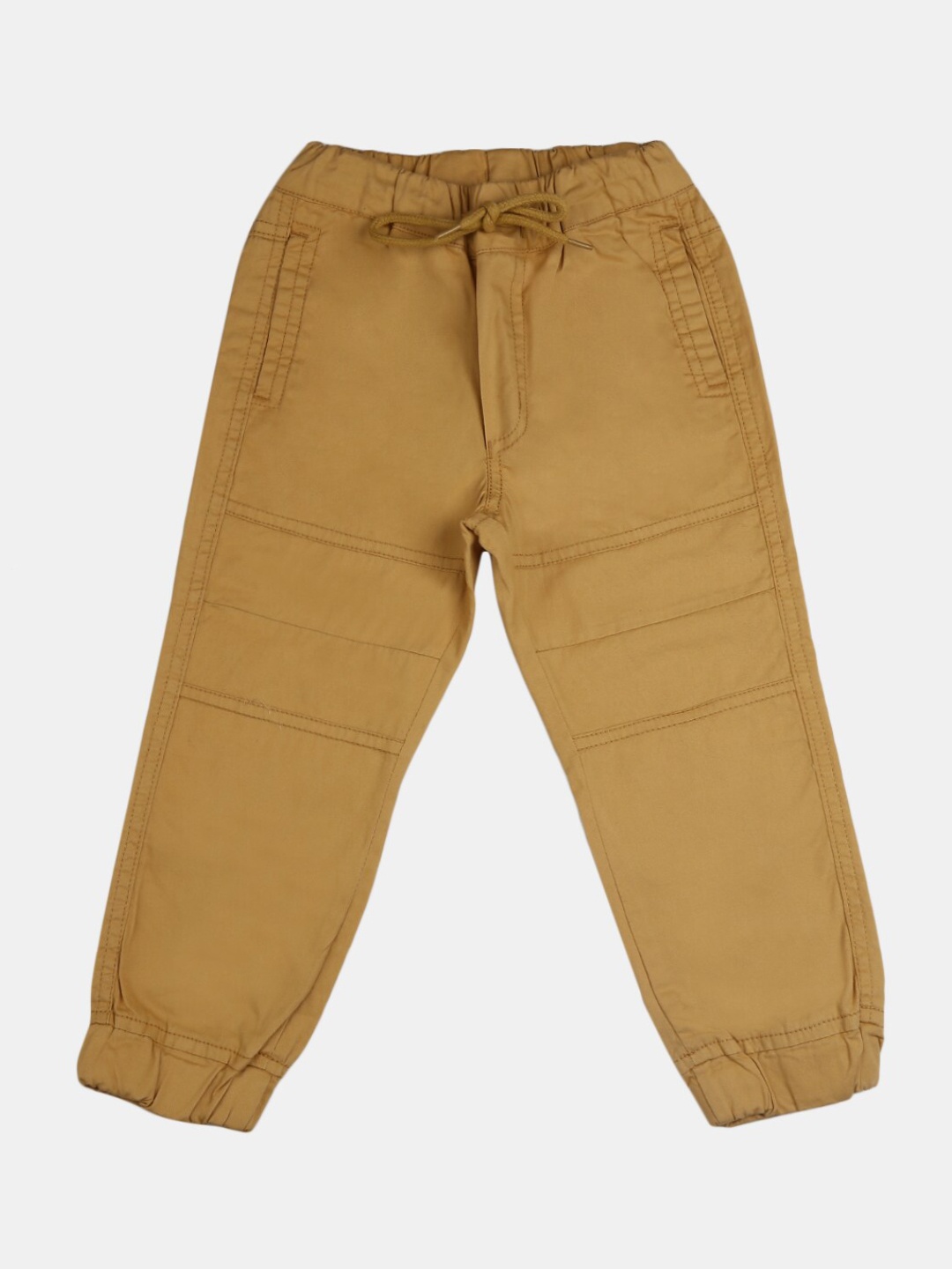 

V-Mart Boys Beige Easy Wash Cotton Joggers