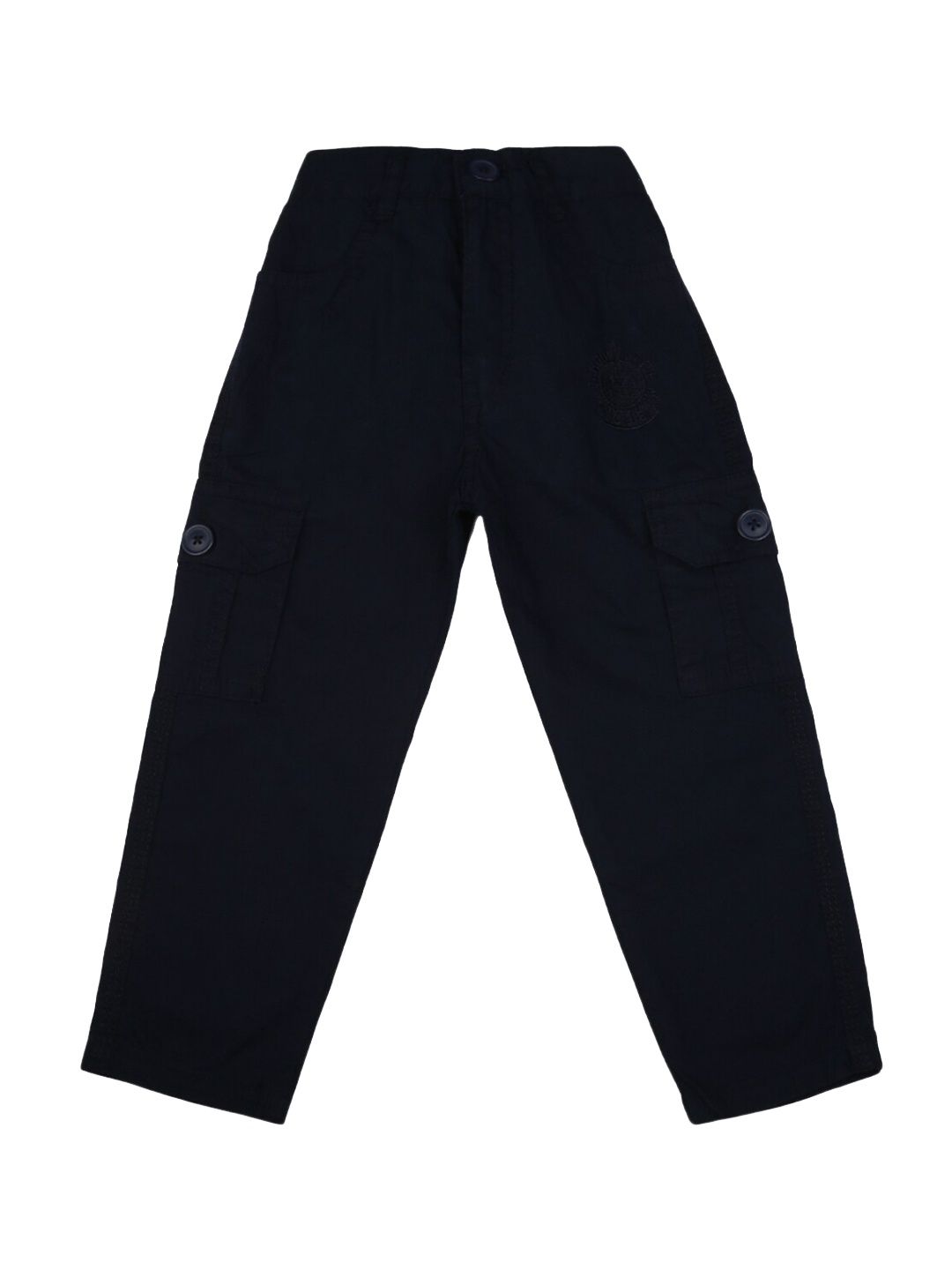 

V-Mart Boys Navy Blue Easy Wash Cargos Trousers
