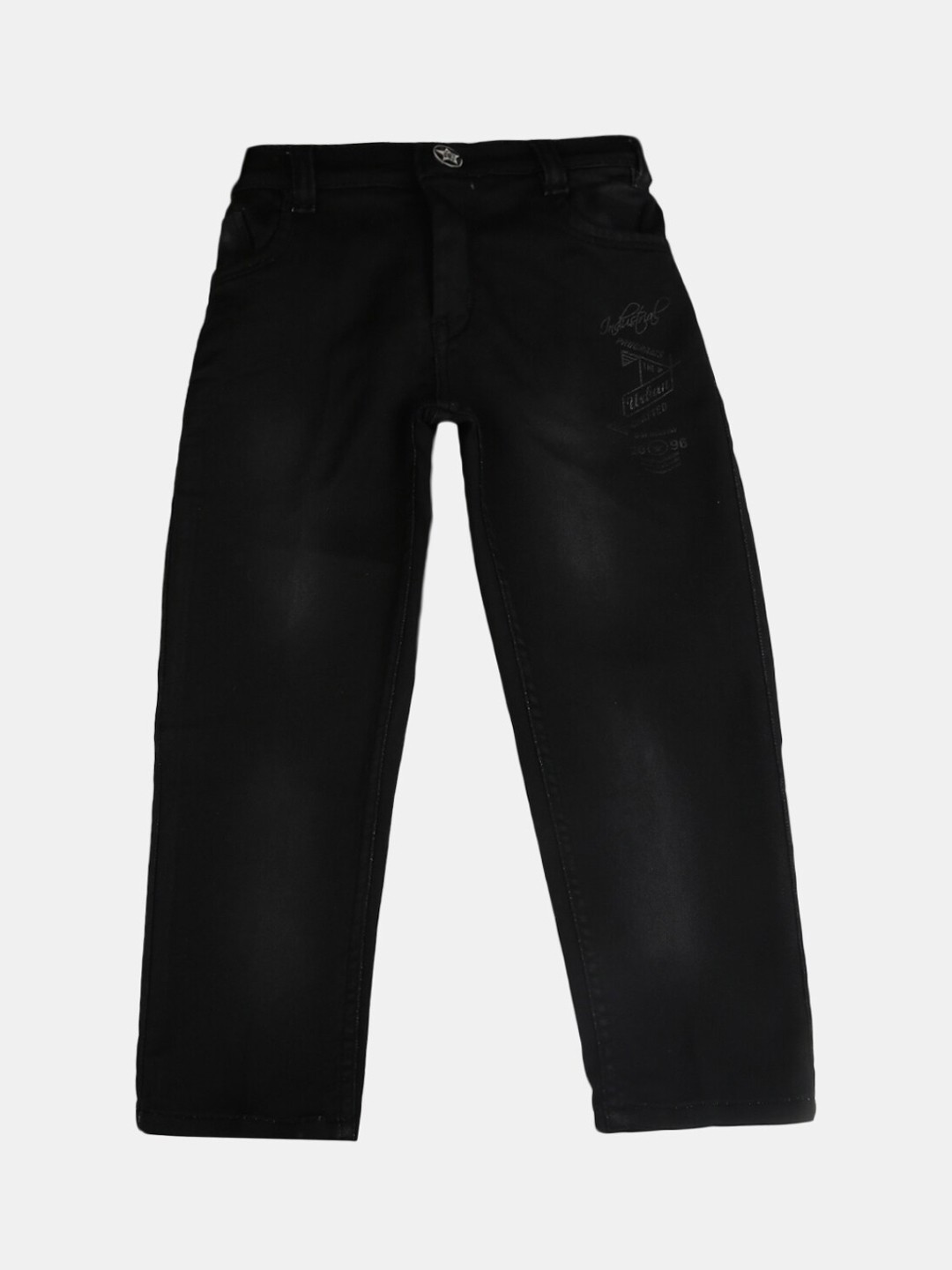 

V-Mart Boys Black Easy Wash Trousers