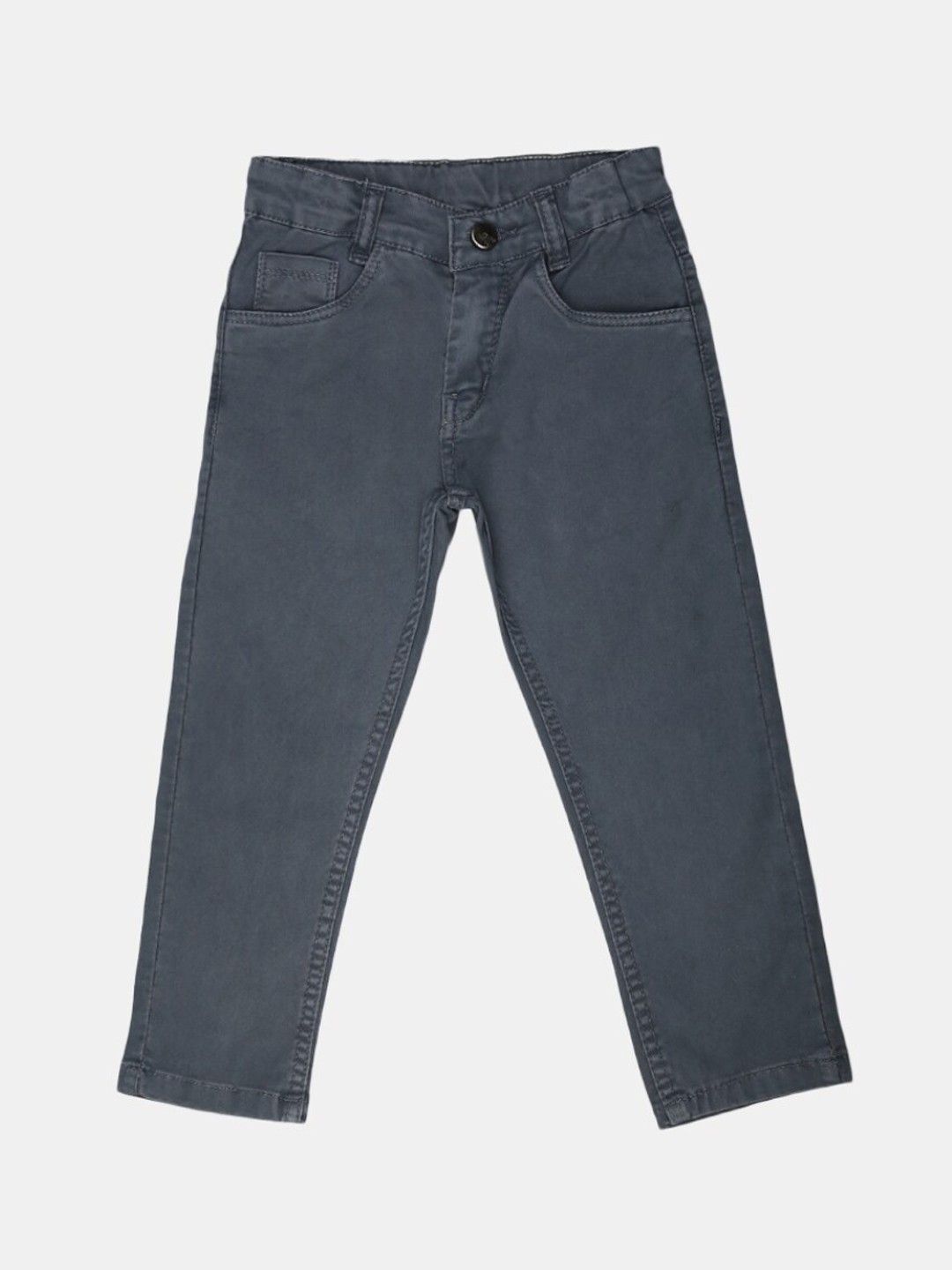 

V-Mart Boys Grey Easy Wash Regular Fit Cotton Trouser
